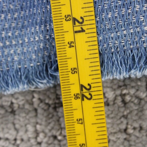 Mo:vint By Anthropologie Skirt Womens Large L Blue Faded Knit Pencil NWT - Picture 6 of 6